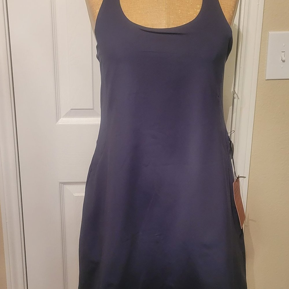 BNWT Girlfriend Collective Paloma Dress in Moss